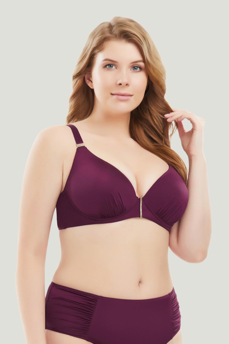 Верх купальника з ущільненою чашкою Marc&Andre 52C Фіолетовий (65059) - фото 3