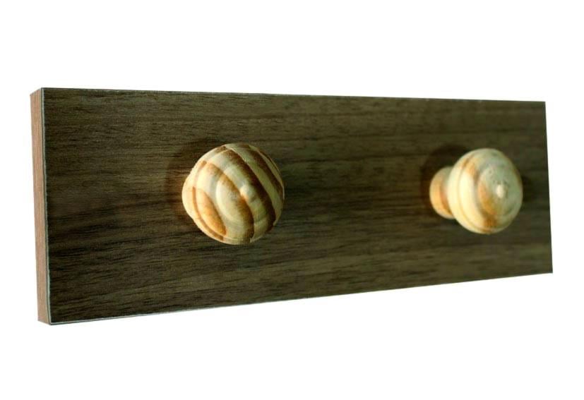 Вешалка для сумок из дерева Делакот 2 Мускат/Бланже (ВСУ-20300701)