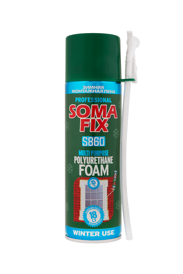 Пена монтажная Soma Fix S861 ручная зима 300 мл (16548)