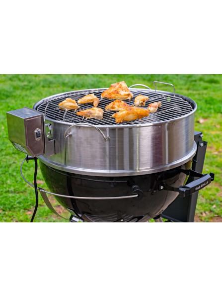 Вертел для гриля электрический Slow 'N Sear с кольцом-расширителем 57 см (2497191549) - фото 4