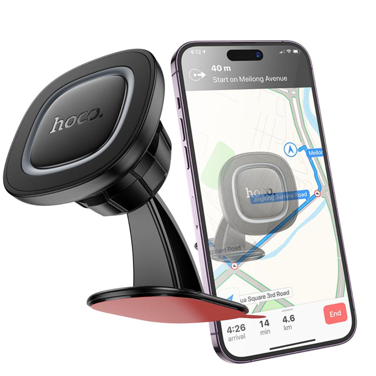 Держатель для телефона Hoco H73 Crown автомобильный магнитный (29091051) - фото 4