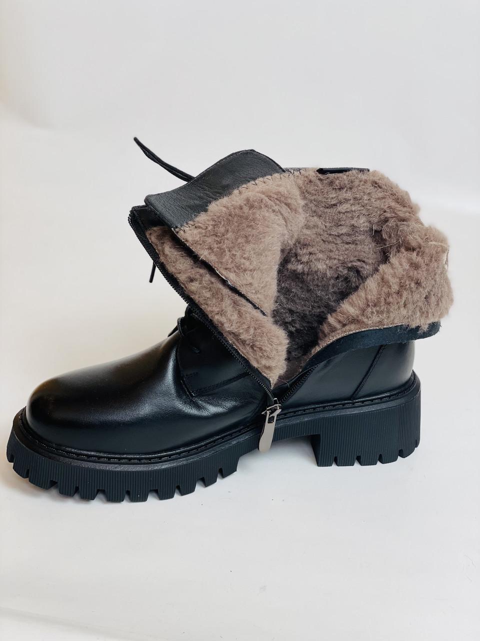 Ботинки женские зимние Farinni р. 38 24,5 см Черный (2743) - фото 7 Ботинки женские зимние Farinni р. 38 24,5 см Черный (2743) - фото 7