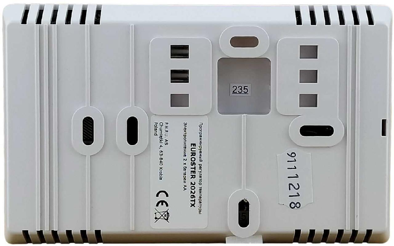 Програматор температури Euroster 2026 TXRX безпровідний тижневий (28414706) - фото 8 Програматор температури Euroster 2026 TXRX безпровідний тижневий (28414706) - фото 8