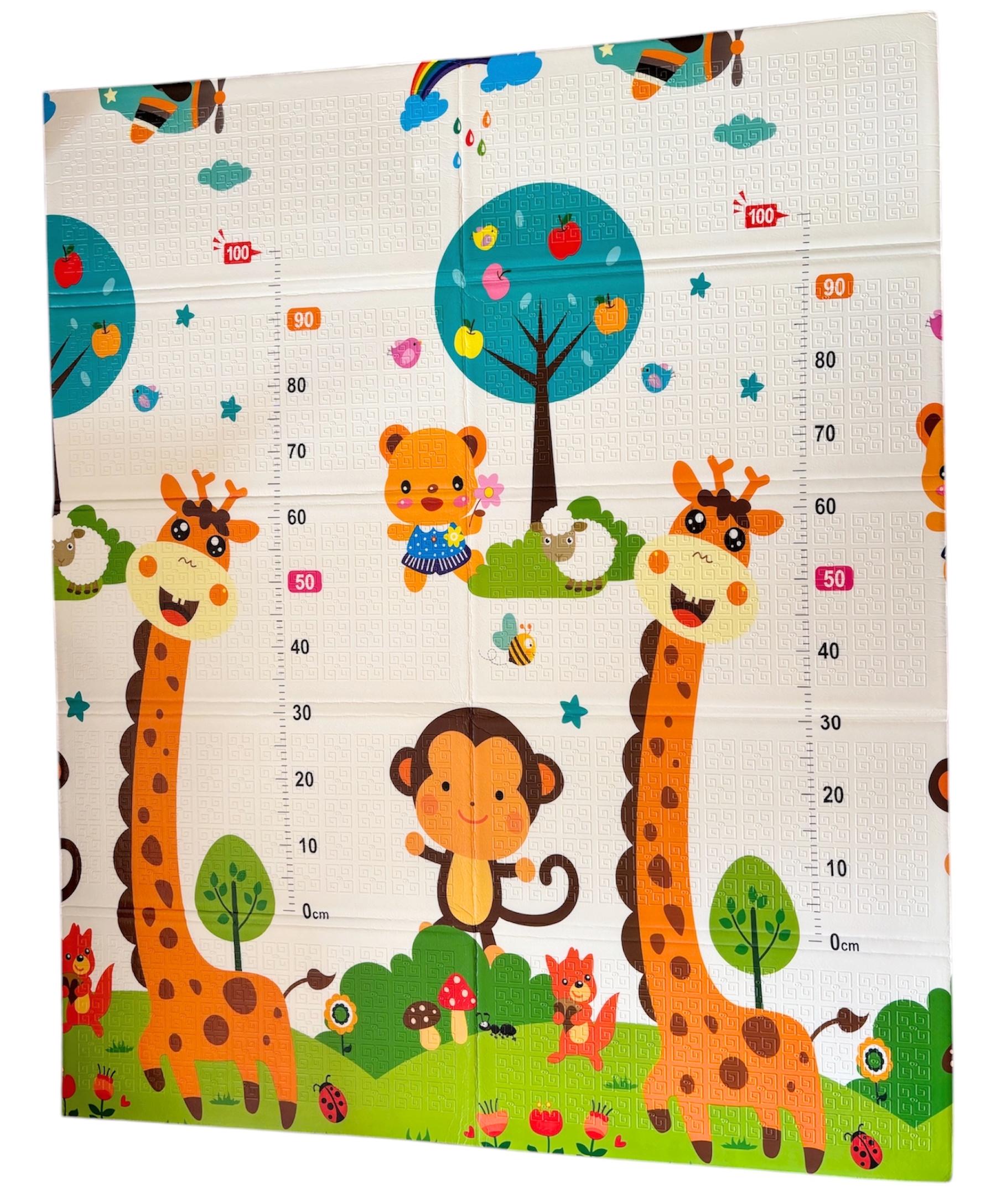 Термоковрик детский развивающий с животными и цифрами двухсторонний с сумкой 150х180х1 см Разноцветный (33530389) Термоковрик детский развивающий с животными и цифрами двухсторонний с сумкой 150х180х1 см Разноцветный (33530389)