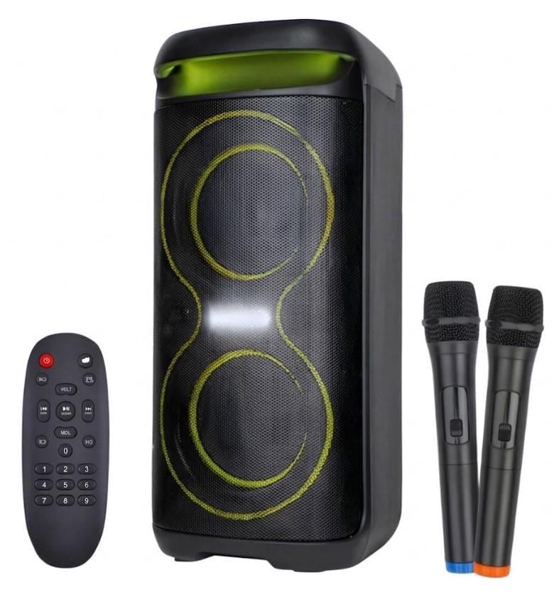Портативна колонка ZXX-5570 з Bluetooth 2 мікрофонами та пультом акумуляторна 30 Вт (2104619412)