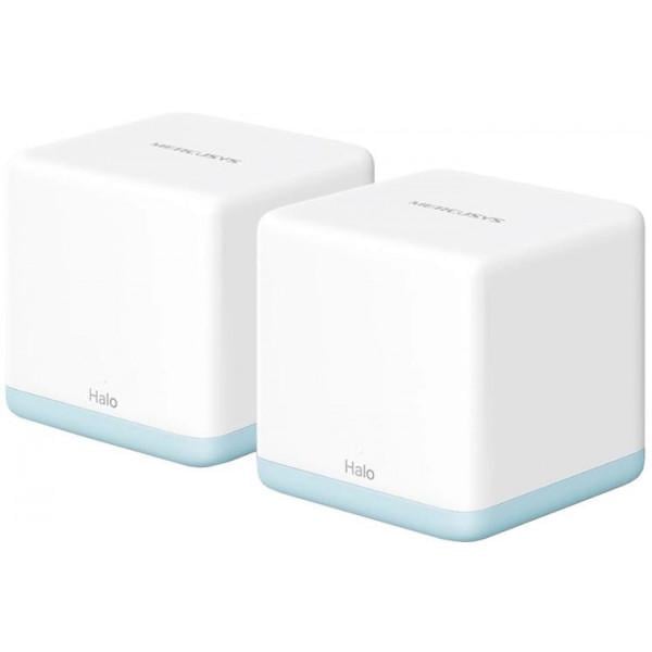 Маршрутизатор домашня Mesh Wi-Fi система Mercusys Halo H30 2-pack у комплекті 2 шт. (580508)