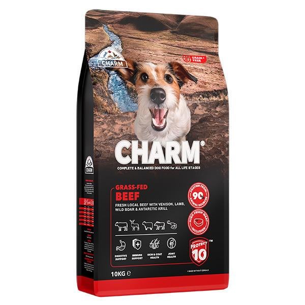 Корм для собак сухой Charm Grass-Fed Beef 10 кг