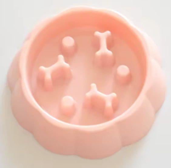 Миска для тварин Лабіринт Рожевий (AWN-00064)