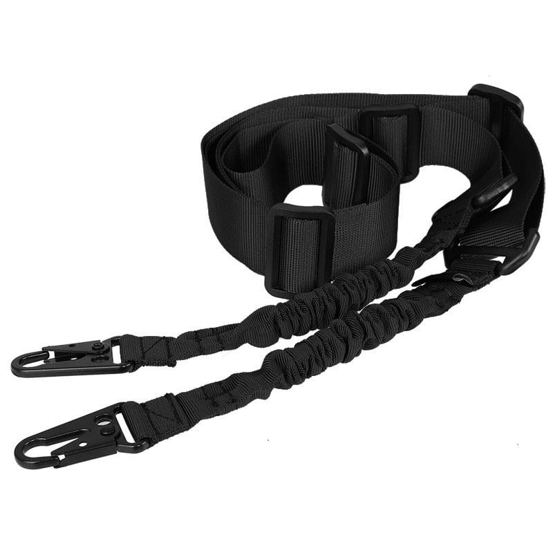 Ремень для оружия Mil-Tec Bungee 2-точечный Black