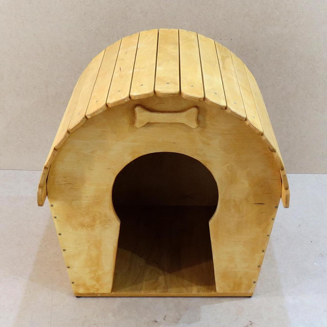 Будка для собаки з дерева Моглені Ваніль (БДК-002002) - фото 6