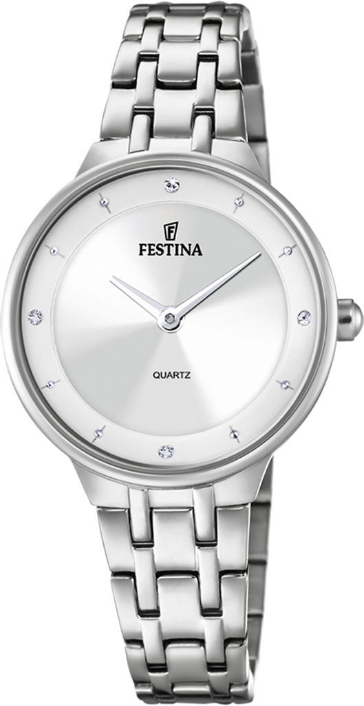 Наручные часы женские Festina F20600/1 Mademoiselle со стальным корпусом WR 50 м и серебристым циферблатом Наручные часы женские Festina F20600/1 Mademoiselle со стальным корпусом WR 50 м и серебристым циферблатом