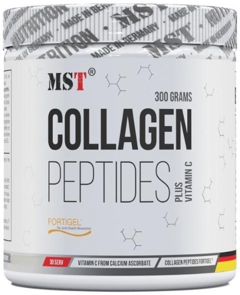 Добавка натуральная Пептиды коллагена с Витамином С MST Collagen Peptides Fortigel plus Vitamin C Апельсин 300 г
