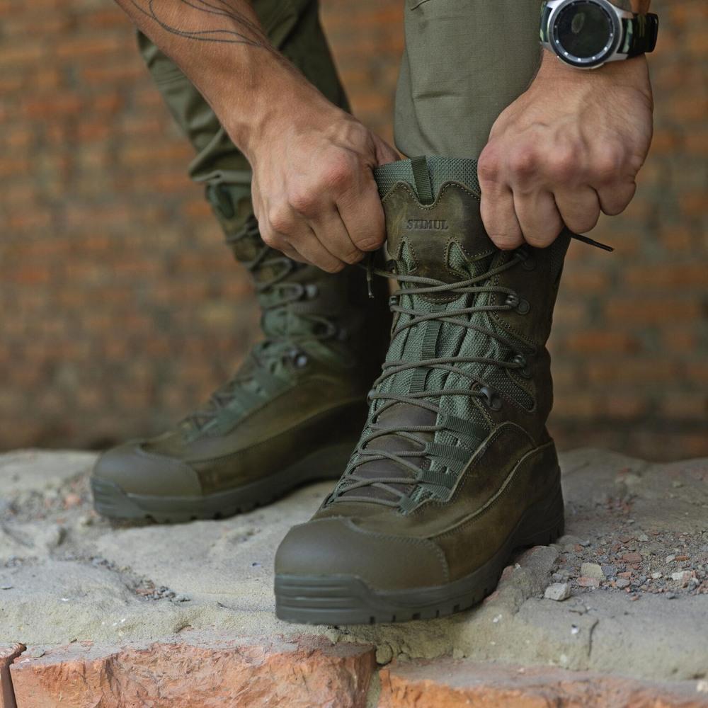 Берці туристичні Стимул Атаман р. 47 зима/посилені Оливковий - фото 8 Берці туристичні Стимул Атаман р. 47 зима/посилені Оливковий - фото 8