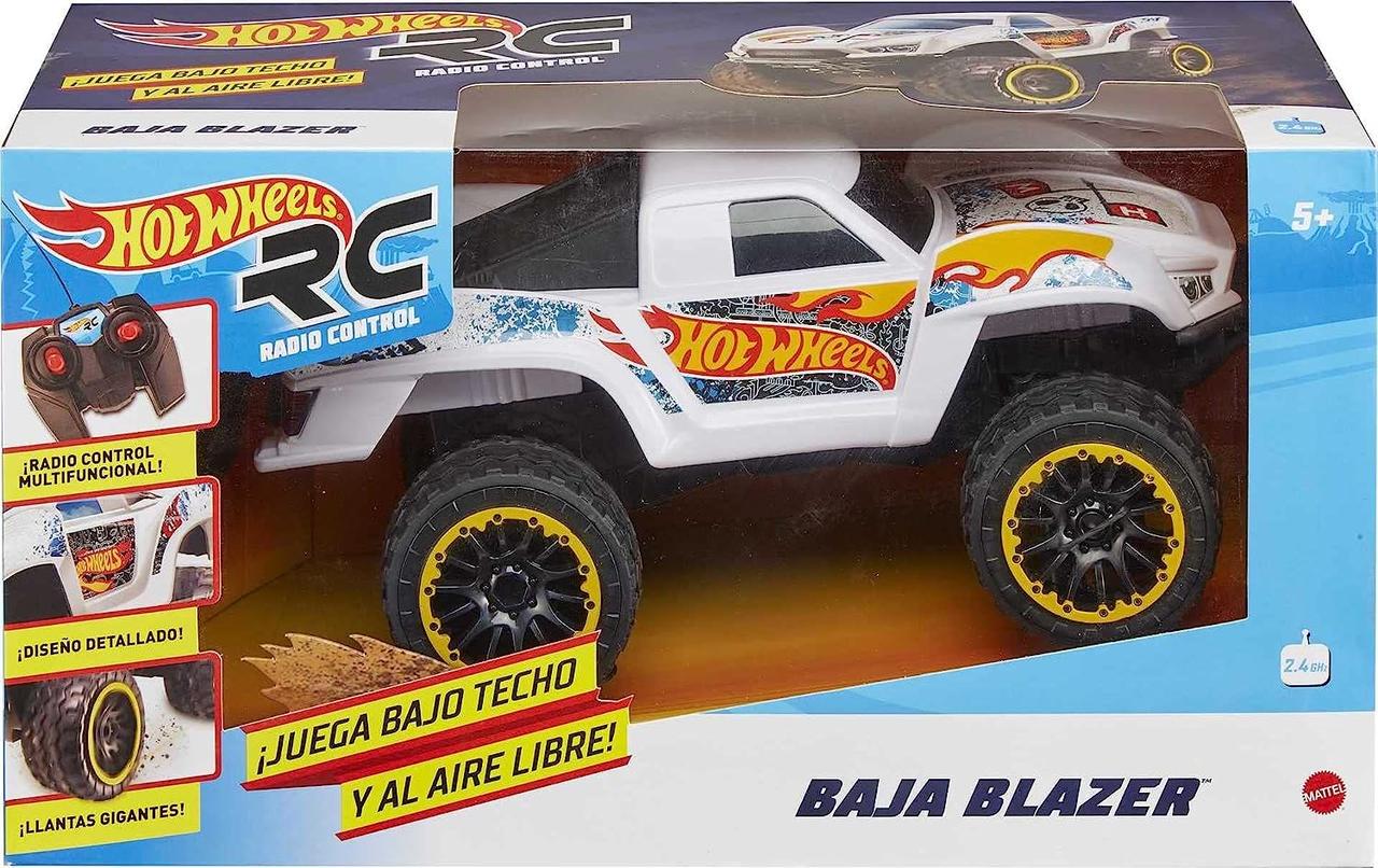 Машинка Hot Wheels RC Ford Baja Blazer GVL11 Mattel Белый Машинка Hot Wheels RC Ford Baja Blazer GVL11 Mattel Белый