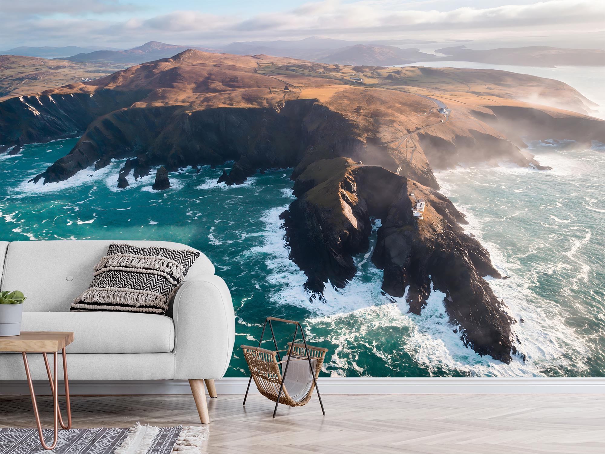 Фотообои флизелиновые Upstream Вид на побережье Ирландии 230х153 см (S5NTR-111/3) - фото 3 Фотообои флизелиновые Upstream Вид на побережье Ирландии 230х153 см (S5NTR-111/3) - фото 3