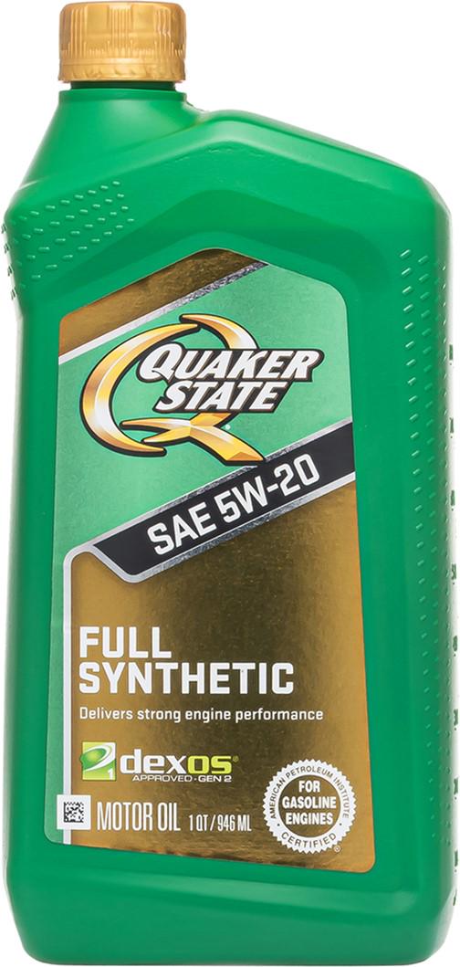 Мастило моторне Quaker State 5W-20 Ultimate Durabiliti Full Synthetic 0,946 л (703)