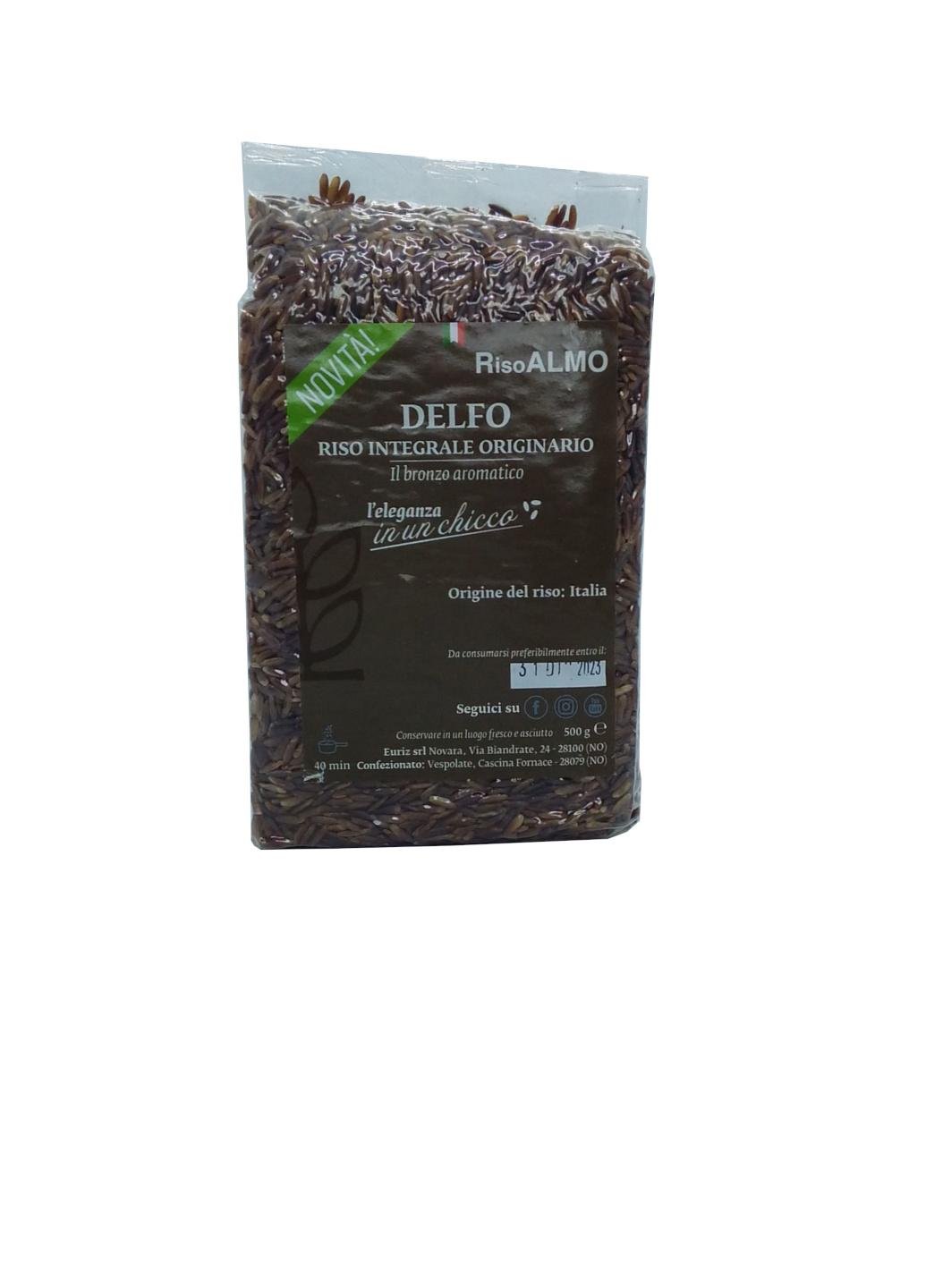 Рис Riso Almo довгозернистий Delfo 500 г (803395415070)