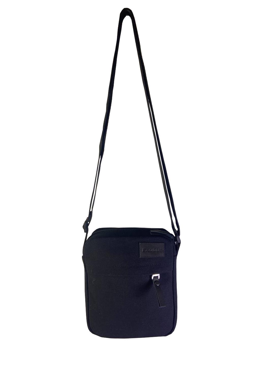 Сумка через плечо Exodus Leather Canvas P2401EX015 Черный