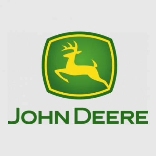 Стикер John Deere logo 30x19,9 см Зеленый/Желтый (21556685)