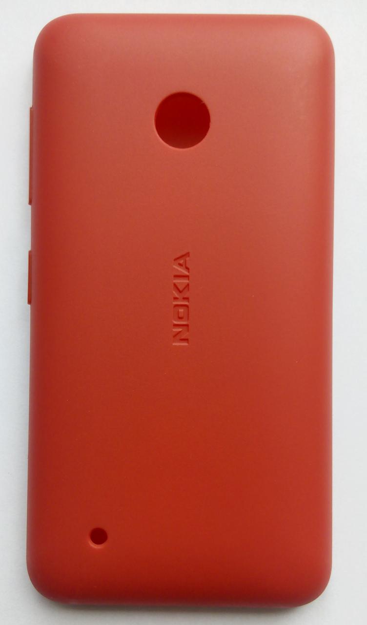 Задняя крышка Nokia 530 Lumia RM-1018 с боковыми кнопками (красный)