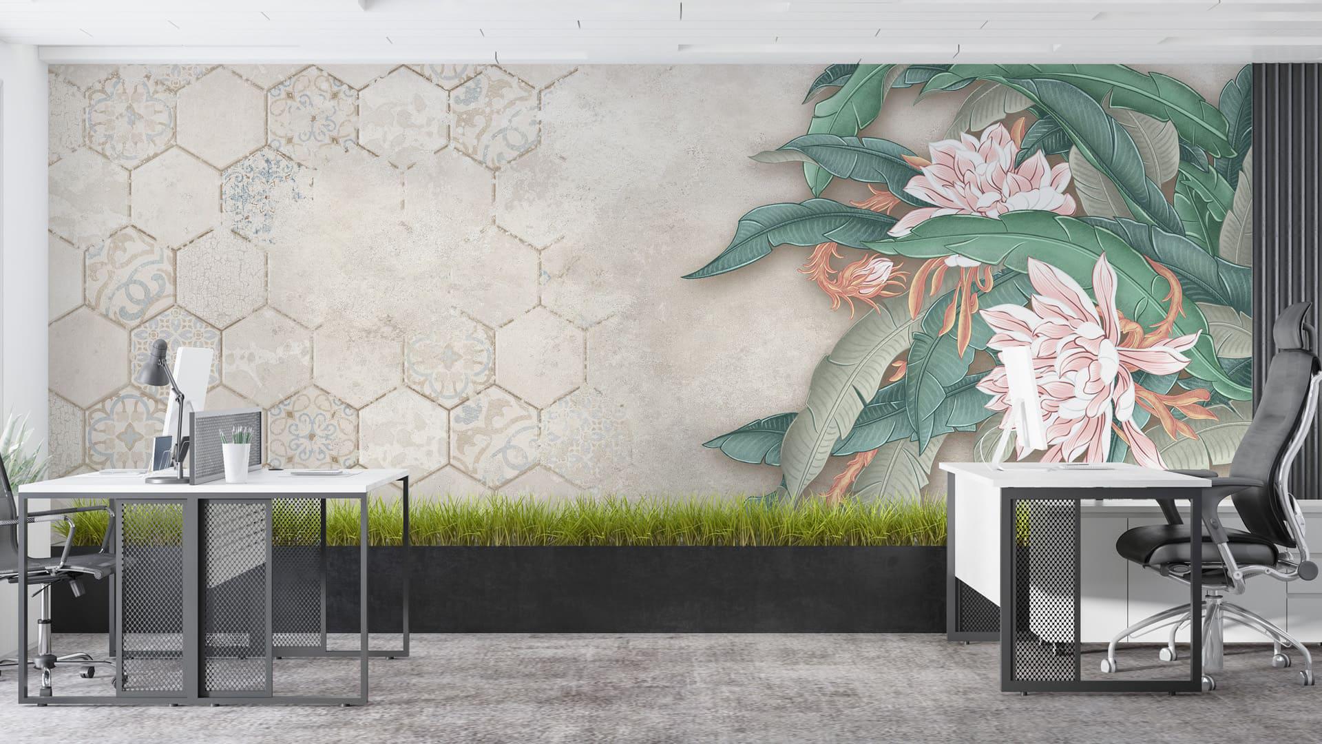 Фотообои флизелиновые Styleo Print-walls Тишина между формами 0781 300х250 см (Pw-0781/2)