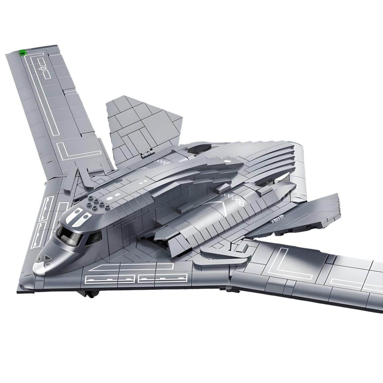 Конструктор детский Бомбардировщик H-20 1380 дет. (639026)