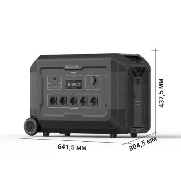 Зарядная станция SOUOP S5 5000 Вт 5040 Вт*год LiFePO4 (29544366) - фото 7 Зарядная станция SOUOP S5 5000 Вт 5040 Вт*год LiFePO4 (29544366) - фото 7