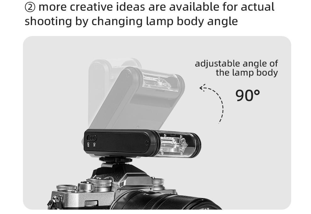 Спалах компактний для фотоапаратів FujiFilm/YongNuo YN6 Micro з вбудованим акумулятором - фото 3
