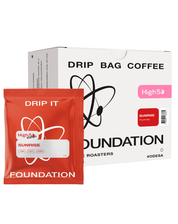 Дрип-кофе Foundation Coffee Roasters Sunrise 7 шт/пак.