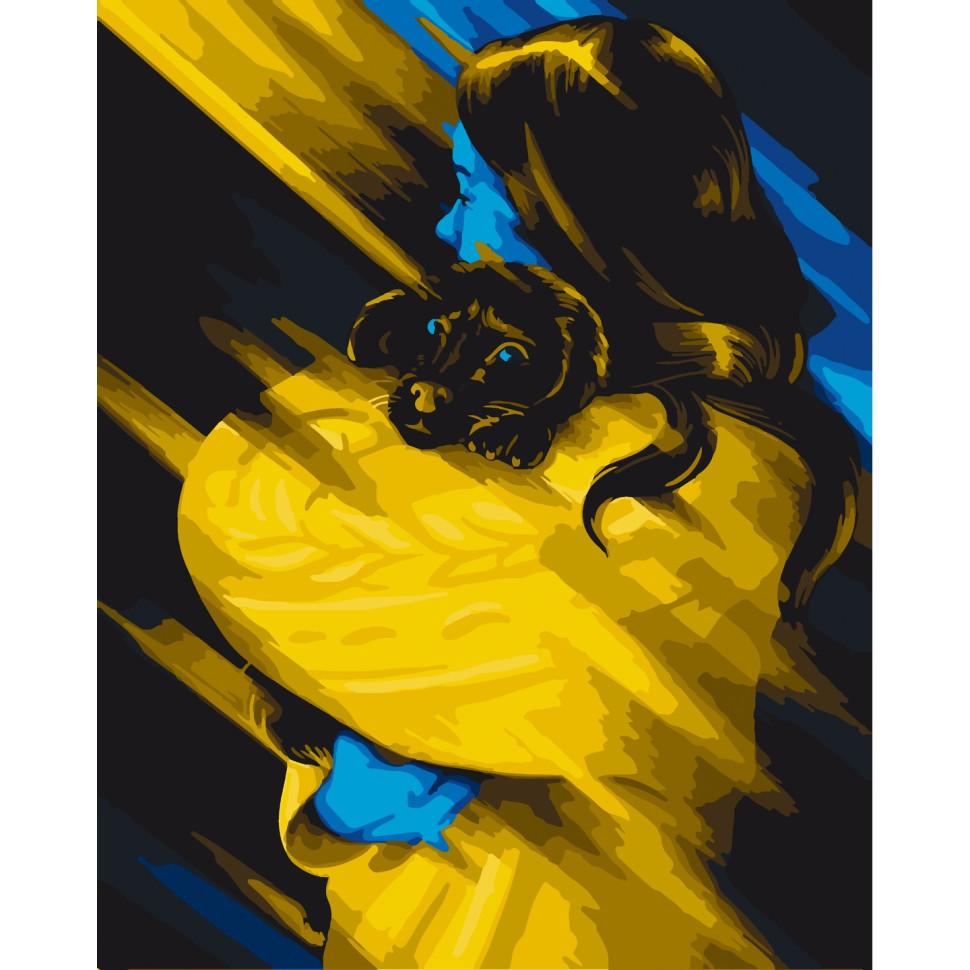 Картина по номерам Bambi Взгляд дружбы 40x50 см (10401-NN)