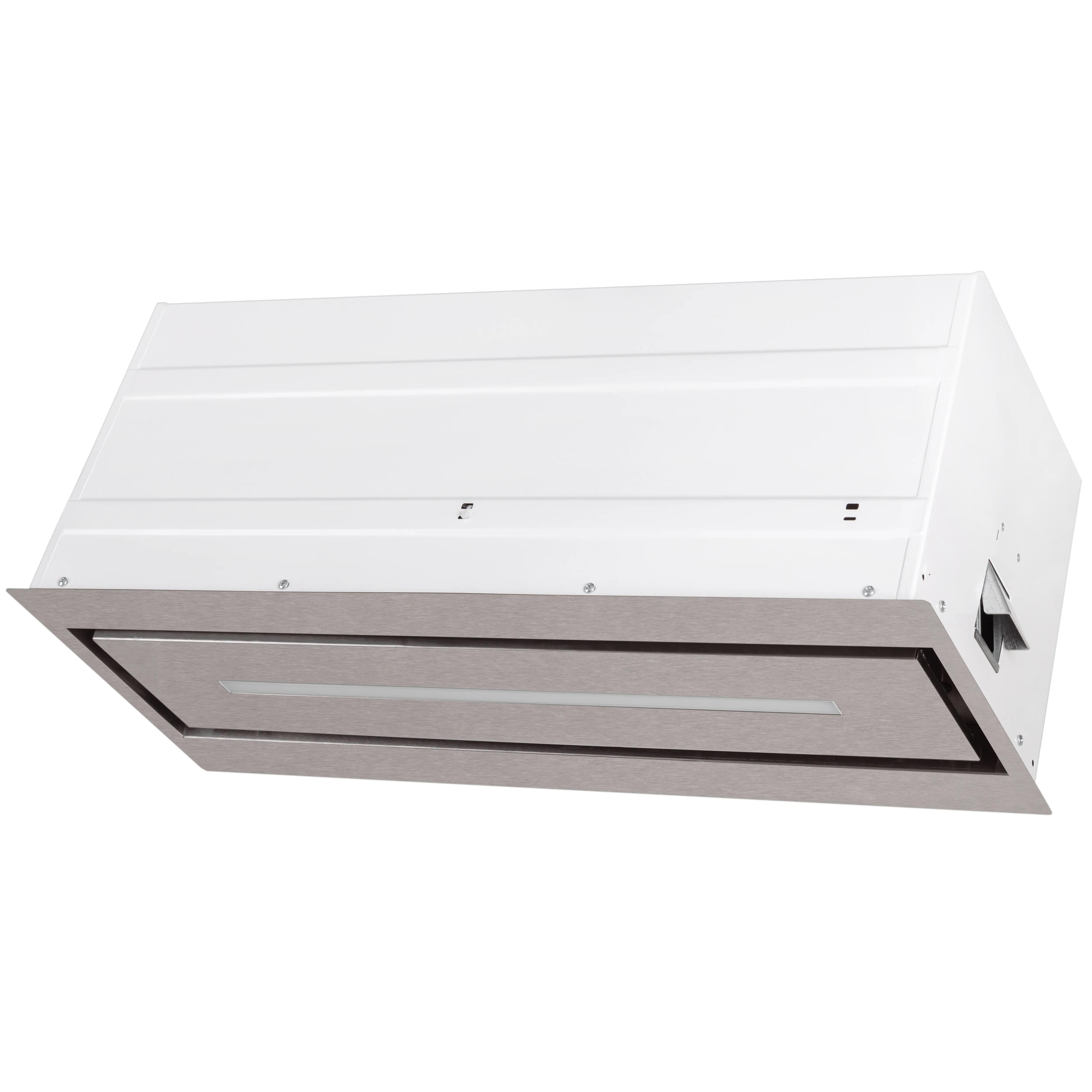 Вытяжка кухонная Eleyus MAGNUS 1200 LED 70 IS нержавеющая сталь сенсор 70 см - фото 3