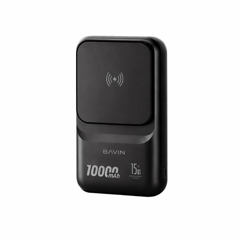 УМБ BAVIN PC1066S 10000 mAh Wireless FAST CHARGING 22.5W Black (31732108) УМБ BAVIN PC1066S 10000 mAh Wireless FAST CHARGING 22.5W Black (31732108)
