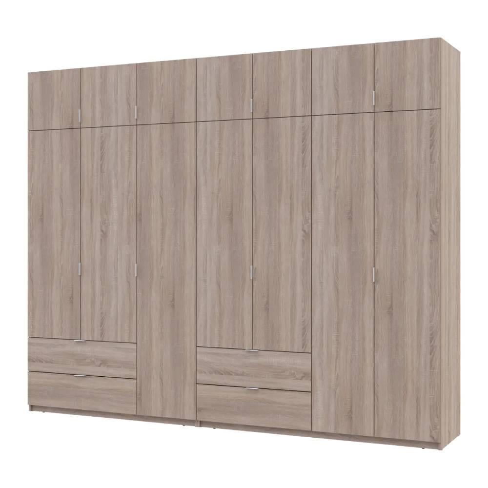 Шафа для одягу Doros Лукас DRS-011707 3/4 ДСП 295х50х240 см Дуб Сонома (42005123)