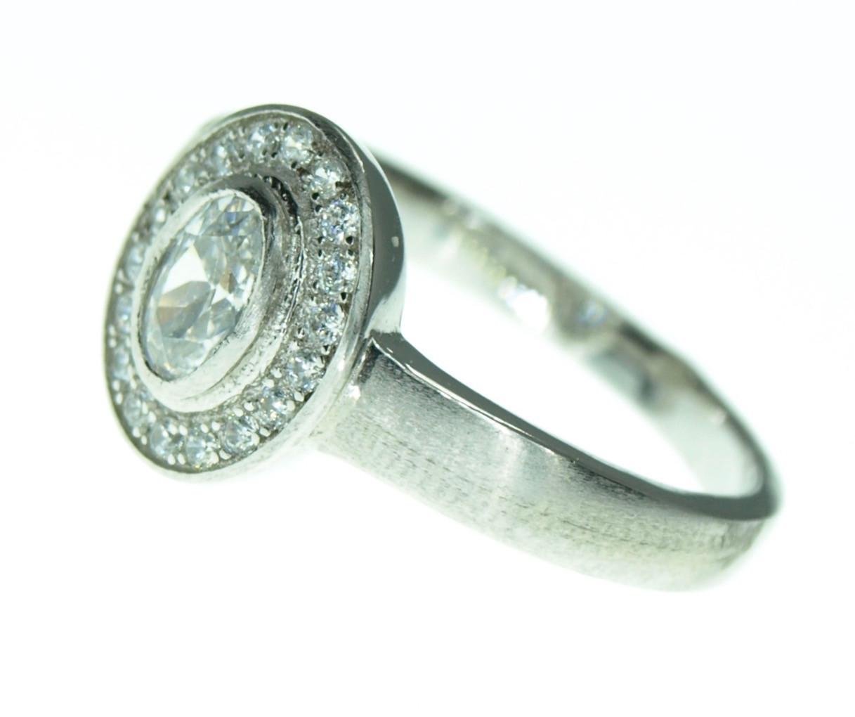 Каблучка зі срібла р. 18 (К2Ф/489-І)