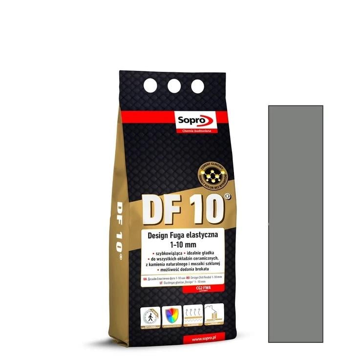 Фуга для швів Sopro DF 10 1062А №22 2 кг Кам'яно-сірий