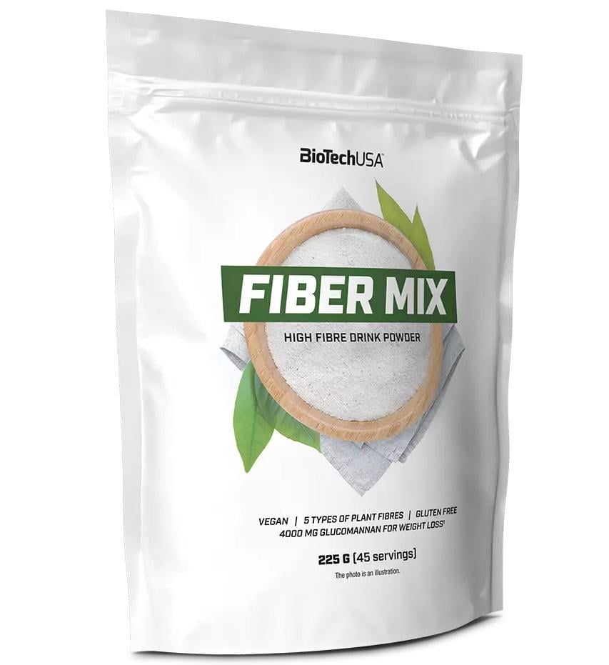 Клетчатка BioTechUSA Fiber Mix 225 g /45 servings/ Unflavored