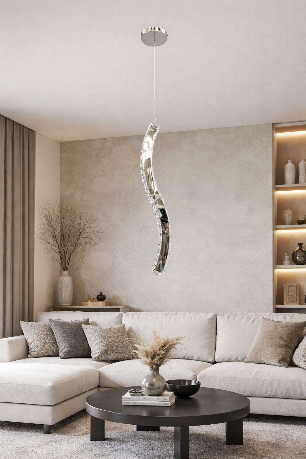Подвесной светильник Serpenta Light LED 3 режима 13W (20402/1СН)
