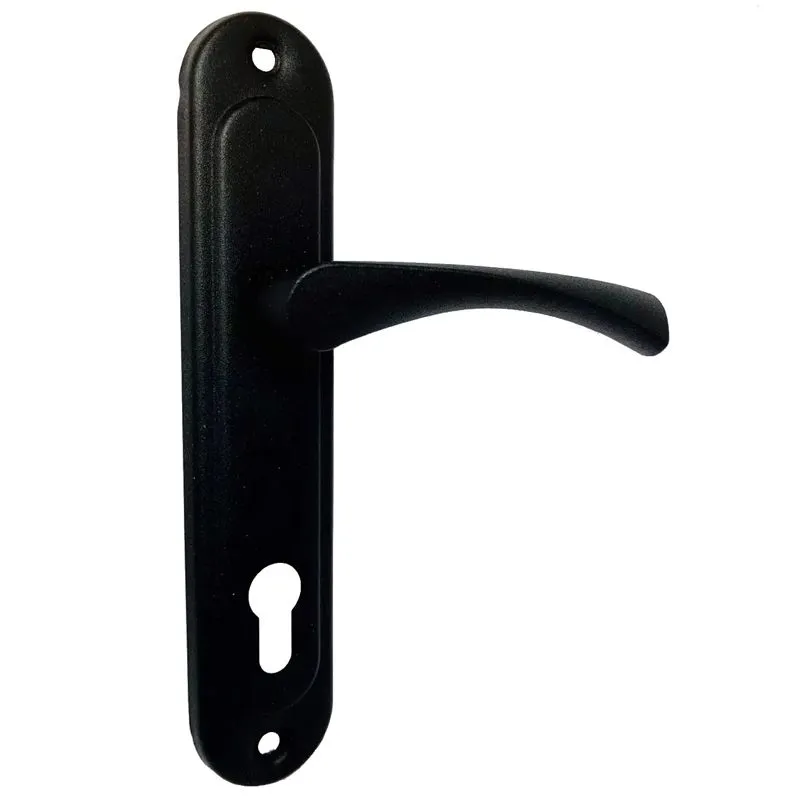 Дверна ручка на планці Aspect РП-55.23 Чорний (306959E)