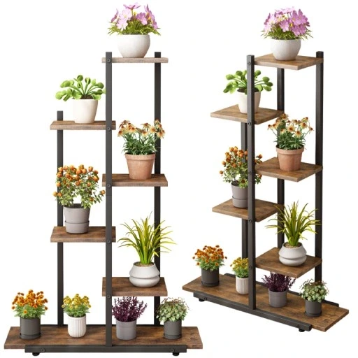 Стойка-цветник для растений деревянная (2697556101) - фото 7 Стойка-цветник для растений деревянная (2697556101) - фото 7