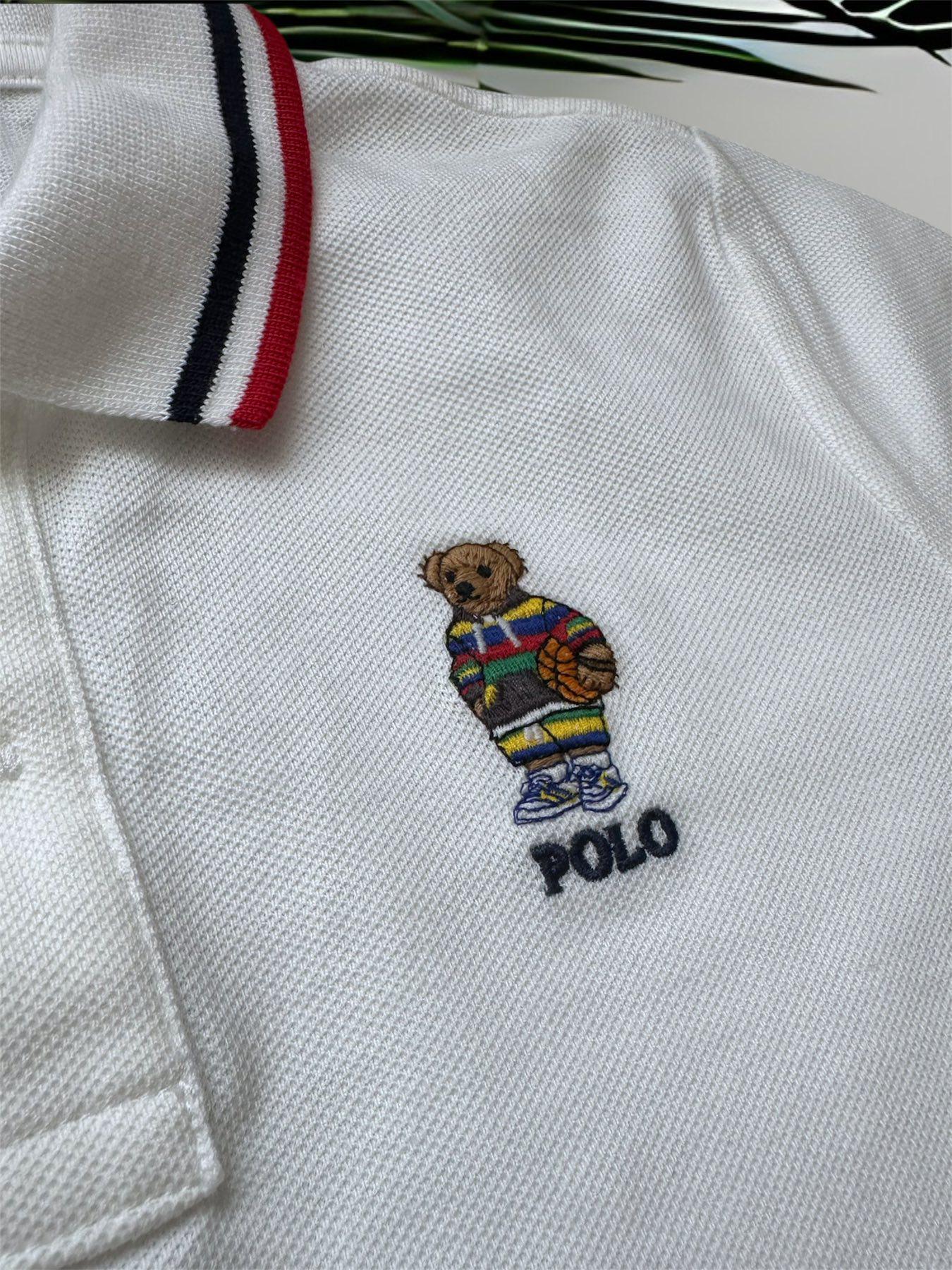 Поло Polo Ralph Lauren 7 років 130 см Білий (00130064) - фото 2