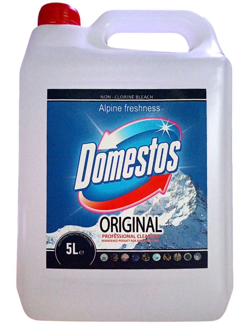 Средство для чистки туалета Domestos Original Альпийская свежесть 5 л (00-00001480)