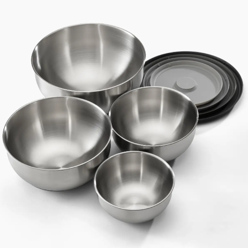 Миски для смешивания Joseph Joseph Nest 100 Prep&Store The Maker's Collection Stainless Steel 4 шт. (95025) - фото 10