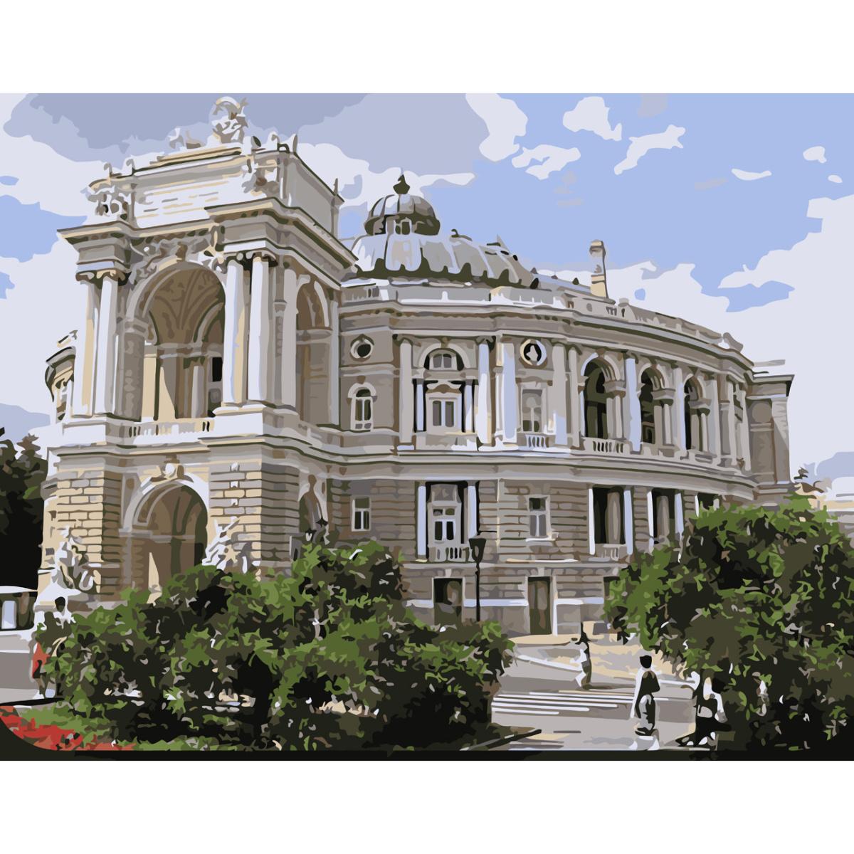 Картина по номерам Strateg Жемчужина Одессы 40x50 см (SY6565)