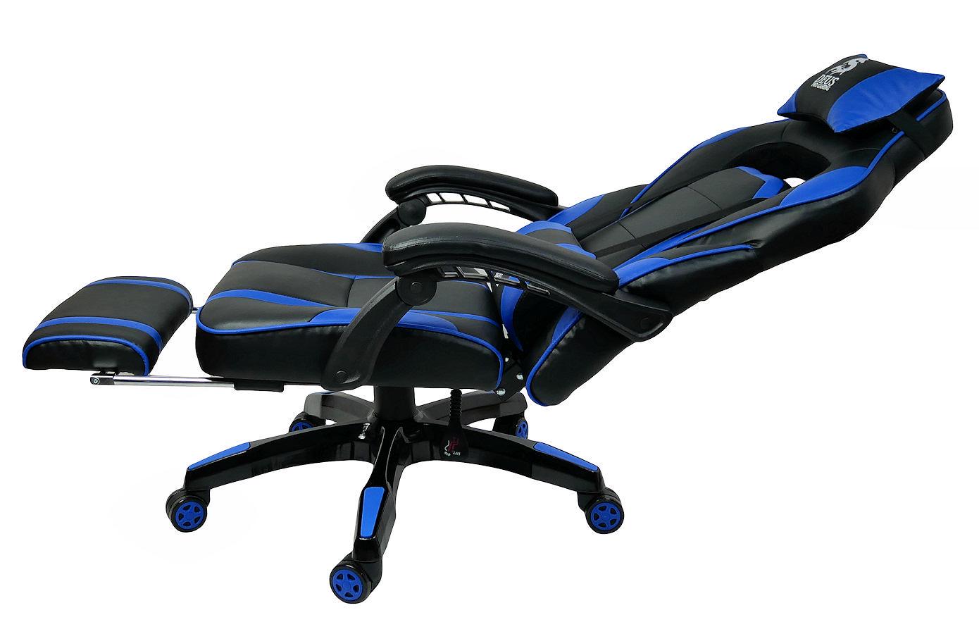 Кресло компьютерное DEUS Large Черный/Синий (10195951) - фото 9 Кресло компьютерное DEUS Large Черный/Синий (10195951) - фото 9