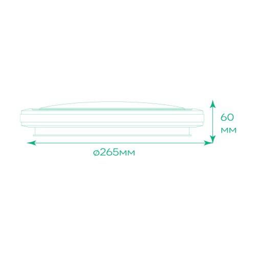 Светильник светодиодный Ardero 18 Вт 5000K звездное небо (AL562ARD 18w) - фото 4 Светильник светодиодный Ardero 18 Вт 5000K звездное небо (AL562ARD 18w) - фото 4