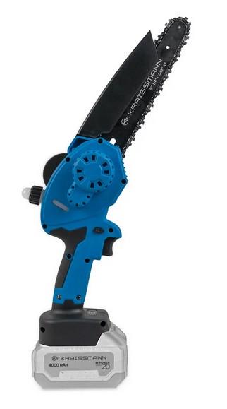Аккумуляторная цепная пила KRAISSMANN 2032 AKS-BL 20 4000 мАч и ЗУ (2135057617) - фото 3 Аккумуляторная цепная пила KRAISSMANN 2032 AKS-BL 20 4000 мАч и ЗУ (2135057617) - фото 3