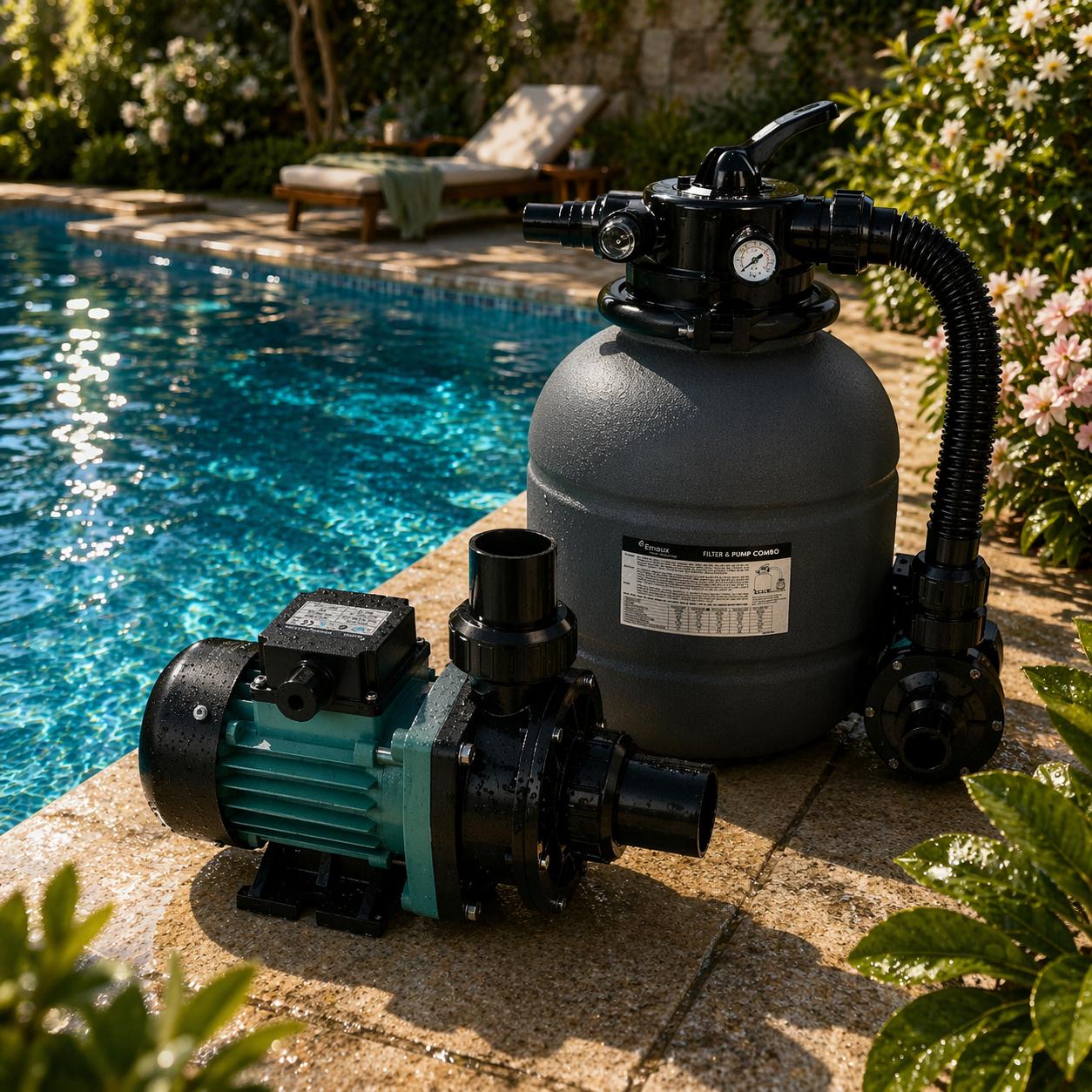 Установка для бассейна фильтрационная Emaux FSP300-ST20 3,5 м3/ч (D300)