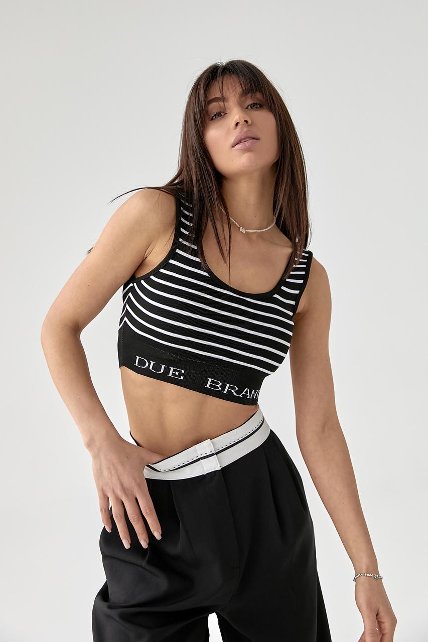 Топ женский без рукавов S Черный (10056997) Топ женский без рукавов S Черный (10056997)