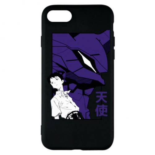 Чехол для iPhone 8 Evangelion - Ikari Shinji (6529558-2-128886)