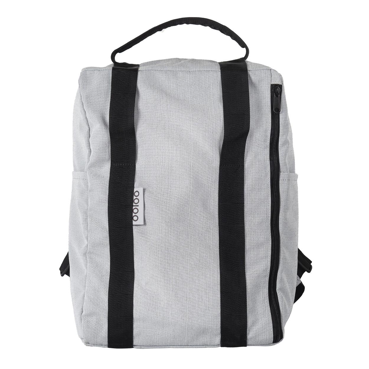 Рюкзак-антикрадій OOLOO Кенгуру 40x30x20 см Попелясто-сірий 602/700 (4115)